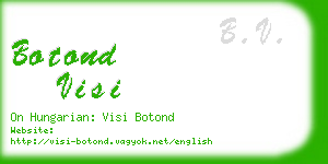 botond visi business card